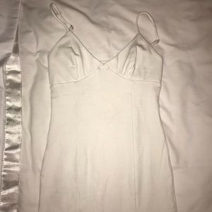 Forever 21 White Bodycon Dress, Small